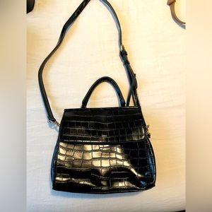 Black crossbody bag